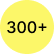 300+ Badge
