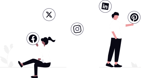 Social Media Illustration