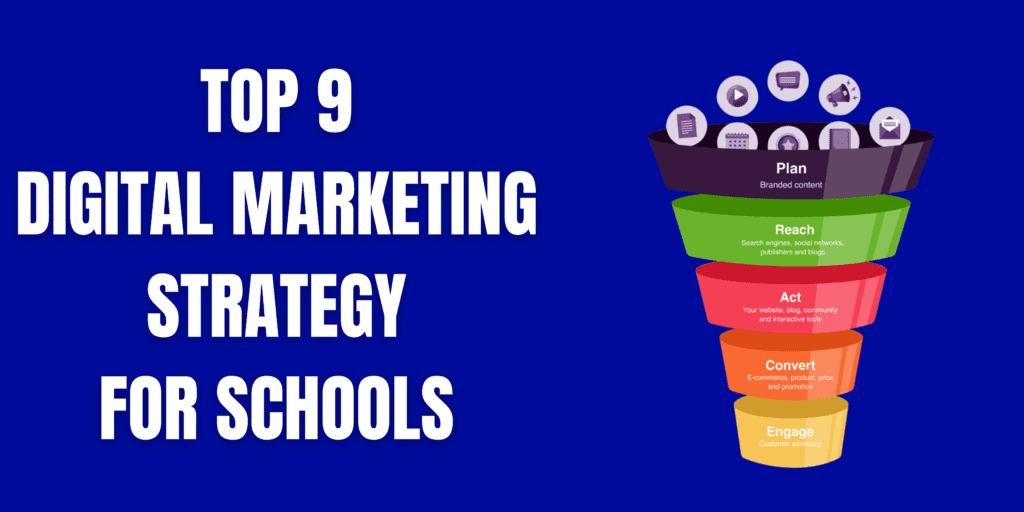 digital marketing strategy for schools